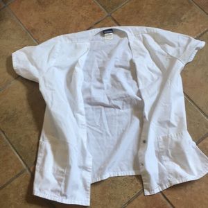 Button up scrub shirt